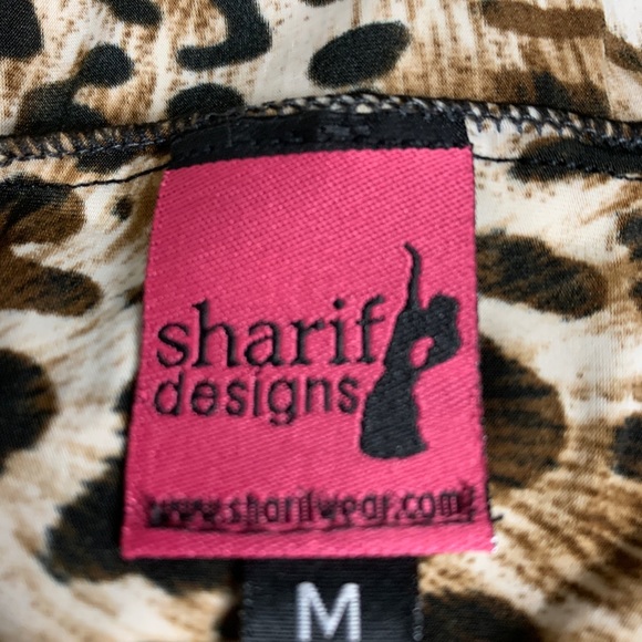 SHARIF Leopard Short  Top Size M - Picture 14 of 14